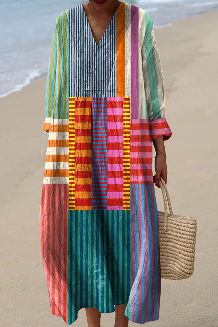 Spectrum Stroll Dress