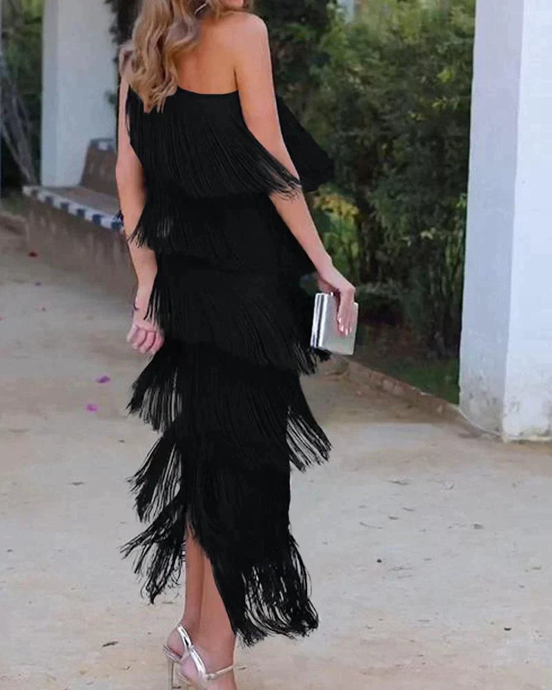 Lauren | Fringe Dress