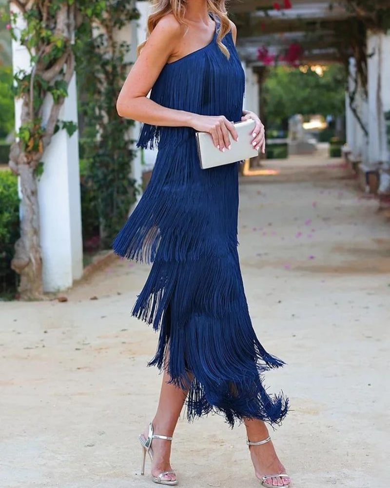 Lauren | Fringe Dress