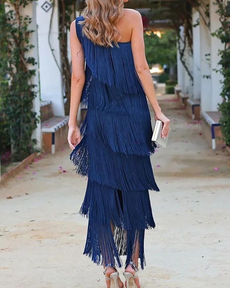 Lauren | Fringe Dress