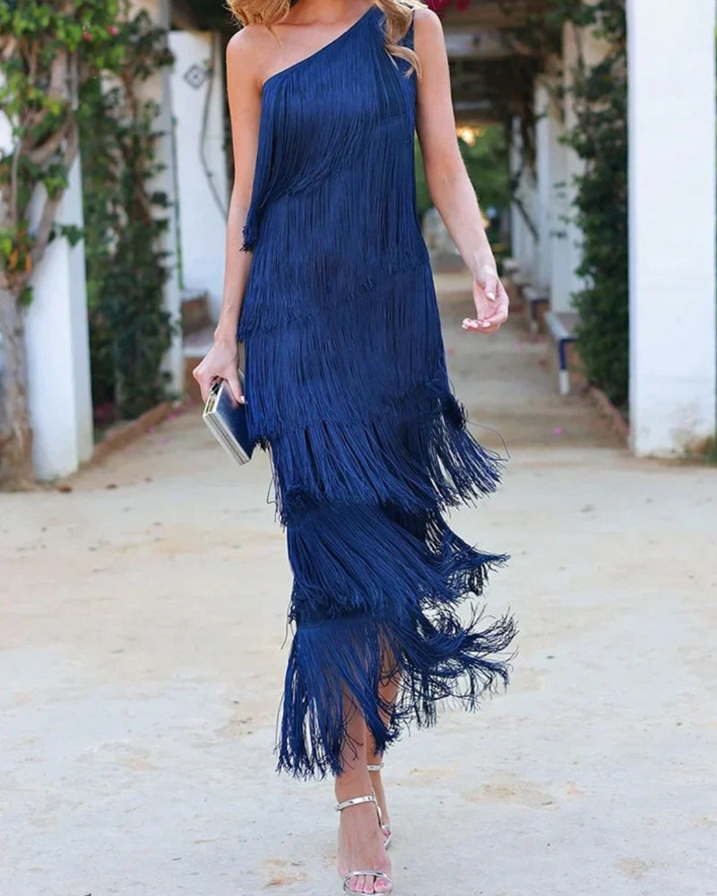 Lauren | Fringe Dress