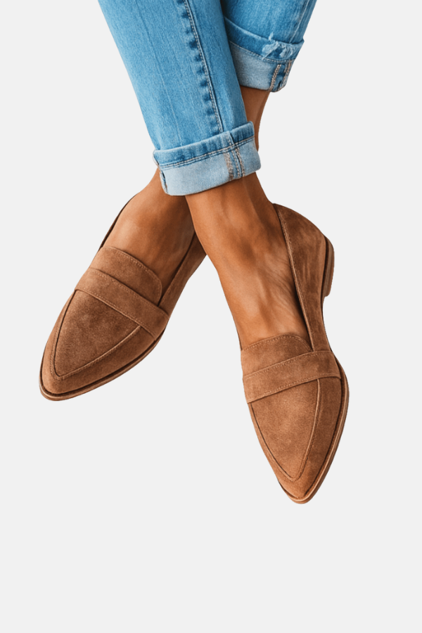 Helen | Mocassins orthopédiques en daim souple