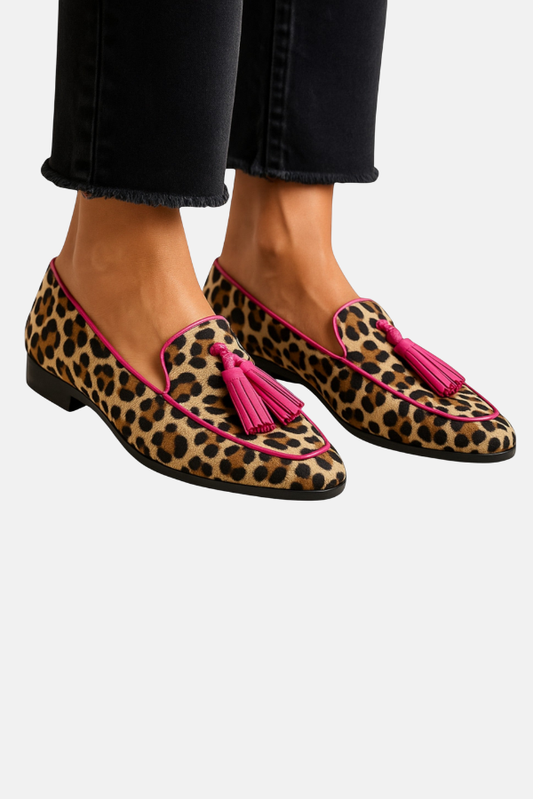 Aurora | Mocassins à pompons